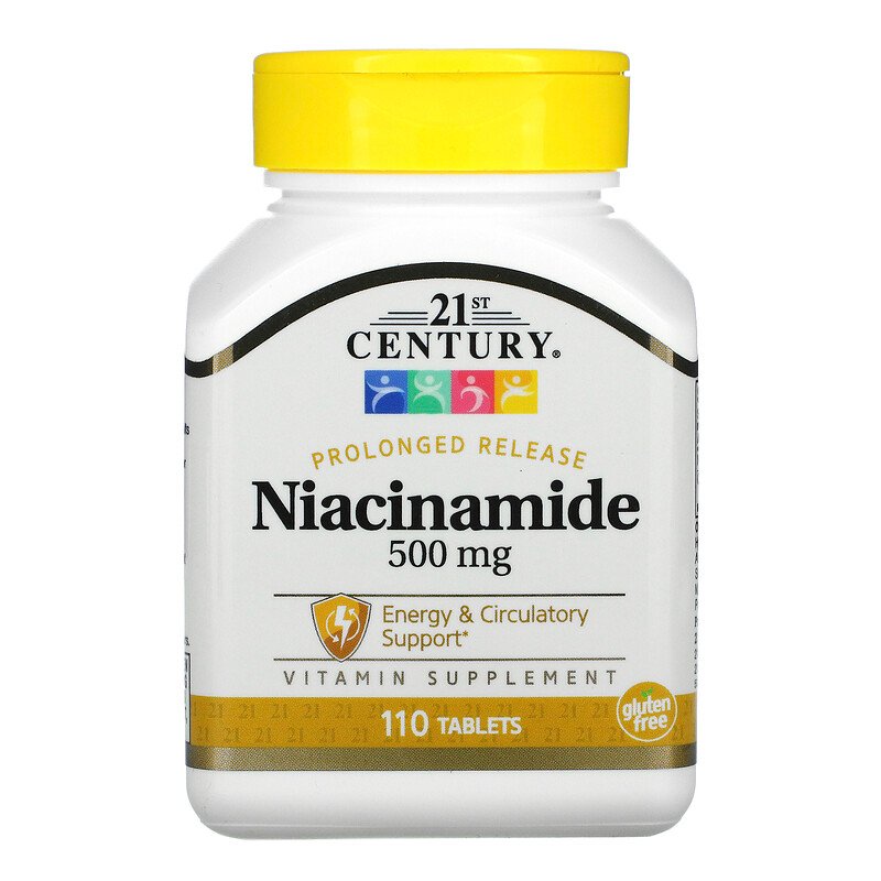 21st Century Niacinamide 500 mg 1