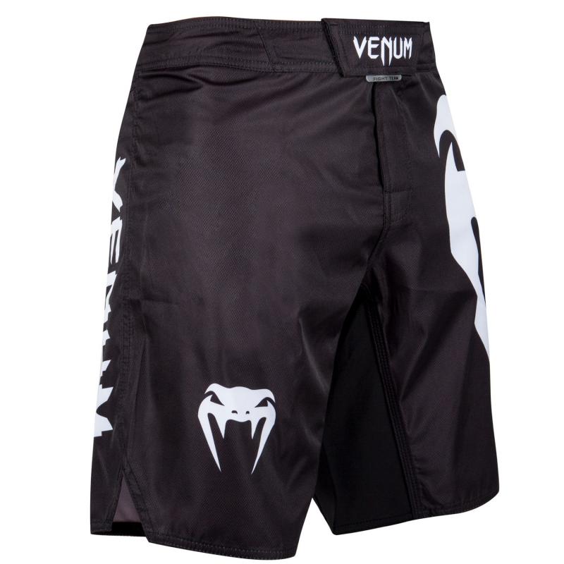 Venum Venum Light 3.0 fightshorts BLACK/WHITE 1