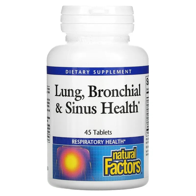 Natural Factors Lung, Bronchial&Sinus Health 1