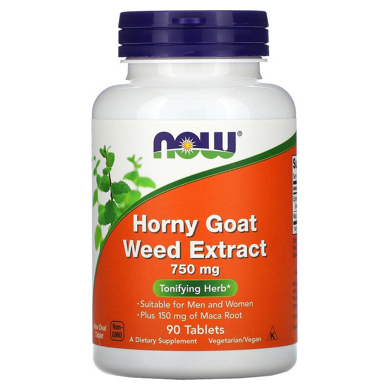 NOW Horny Goat Weed Extract 750 mg 1