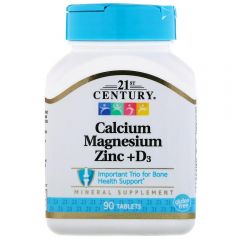 21st Century Calcium Magnesium Zinc + D3