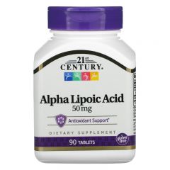 21st Century Alpha-Lipoic Acid 50 mg