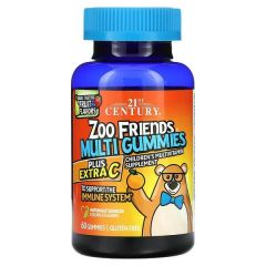 Zoo Friends Multi Gummies plus extra C
