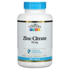 21st Century zinc citrate 50 mg