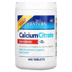 21st Century Calcium Citrate Maximum+D3
