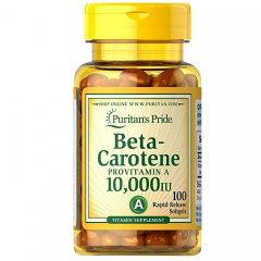 Puritan`s Pride Beta-Carotene 10,000 IU
