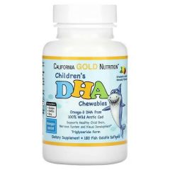California GOLD Nutrition Children's Omega-3 DHA Chewables