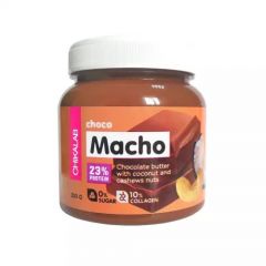 CHIKALAB CHOCO MACHO Шоколадная паста с кокосом и кешью