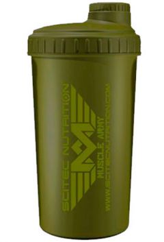 Scitec Nutrition Шейкер Muscule Army Green