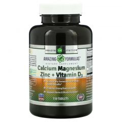 Amazing Nutrition Calcium Magnesium Zinc + Vitamin D3