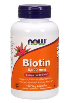 NOW Biotin 5000 mcg