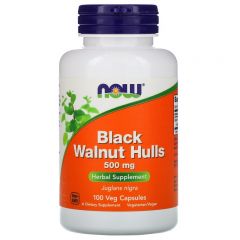 NOW Black Walnut Hulls 500 mg