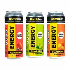 Bomb Bar Energy Guarana + L-Carnitine Zero Sugar