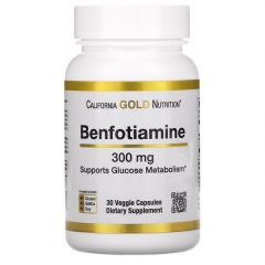 California GOLD Nutrition Benfotiamine 300 mg