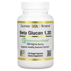 California GOLD Nutrition Beta Glucan 1,3D 250 mg