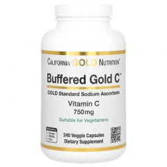California GOLD Nutrition Buffered Gold C 750 mg