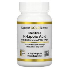 California GOLD Nutrition R-Lipoic Acid