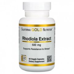 California GOLD Nutrition Rhodiola Extract 500 mg