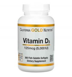 California GOLD Nutrition D3 5000 IU
