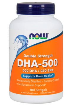 NOW DHA-500, 180 soft