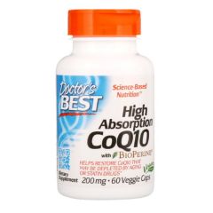 High Absorption CoQ10 with BioPerine 200 mg