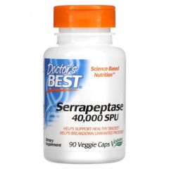 Doctor`s Best Serrapeptase 40,000 SPU