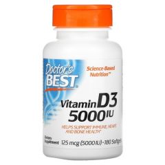 Doctor`s Best Vitamin D3 5000 IU
