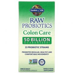 Raw Probiotics Colon Care 50 Billion