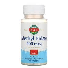 KAL Methyl Folate 400 mcg