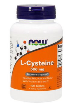 NOW L-Cysteine 500 mg, 100 tab