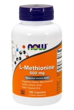 NOW L-Methionine 500mg, 100 cap
