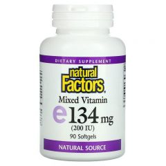 Natural Factors Mixed Vitamin E 134 mg (200 IU)