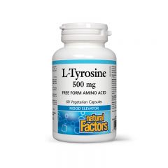 Natural Factors Tyrosine 500 mg