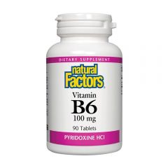 Natural Factors Vitamin B6 100 mg