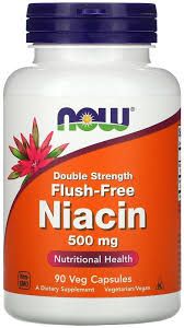 NOW Flush Free Niacin 500 mg