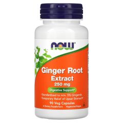 NOW Ginger Root Extract 250 mg
