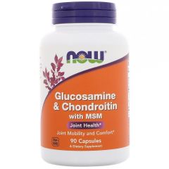 NOW Glucosamine Chondroitin with MSM