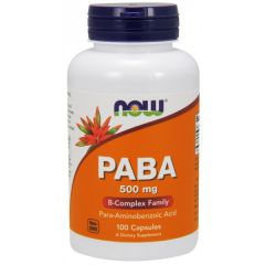 NOW PABA 500 mg