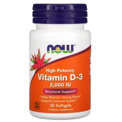 NOW Vitamin D-3 2.000 IU