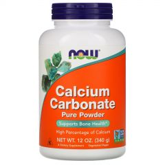 NOW Calcium Carbonate Pure Powder