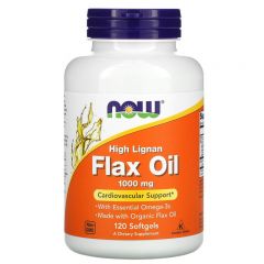 NOW Flax Oil Льняное масло