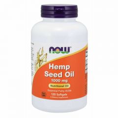 NOW Hemp Seed Oil 1000 mg Конопляное масло