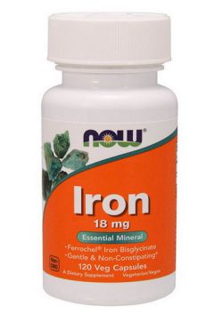 Iron 18 mg, 120 cap