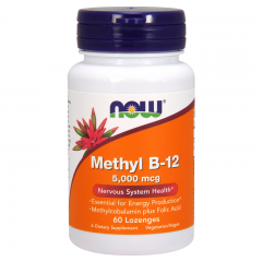 NOW Methyl B-12 5000 mcg