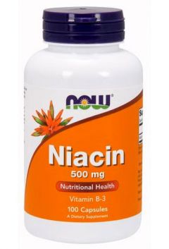 NOW Niacin 500 mg