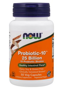 NOW Probiotic - 10  25 Billion , 50 cap