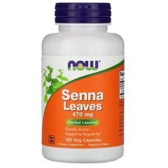NOW Senna Leaves 470 mg
