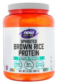 NOW Sports Sprouted Brown rice protein