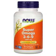 NOW Super Omega 3-6-9 1200 mg