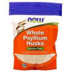 NOW Whole Psyllium Husks (цельная клетчатка из семян подорожника)